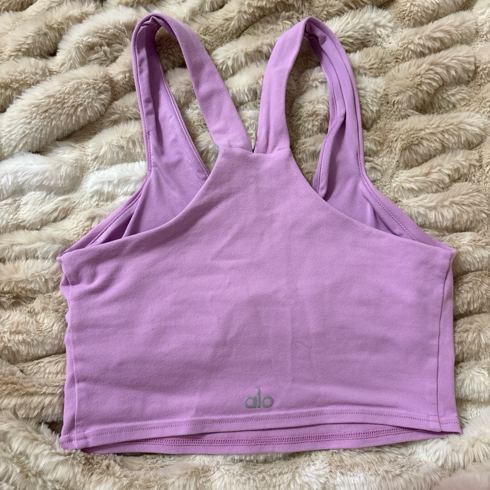 ALO Yoga Lilac Sports Bra